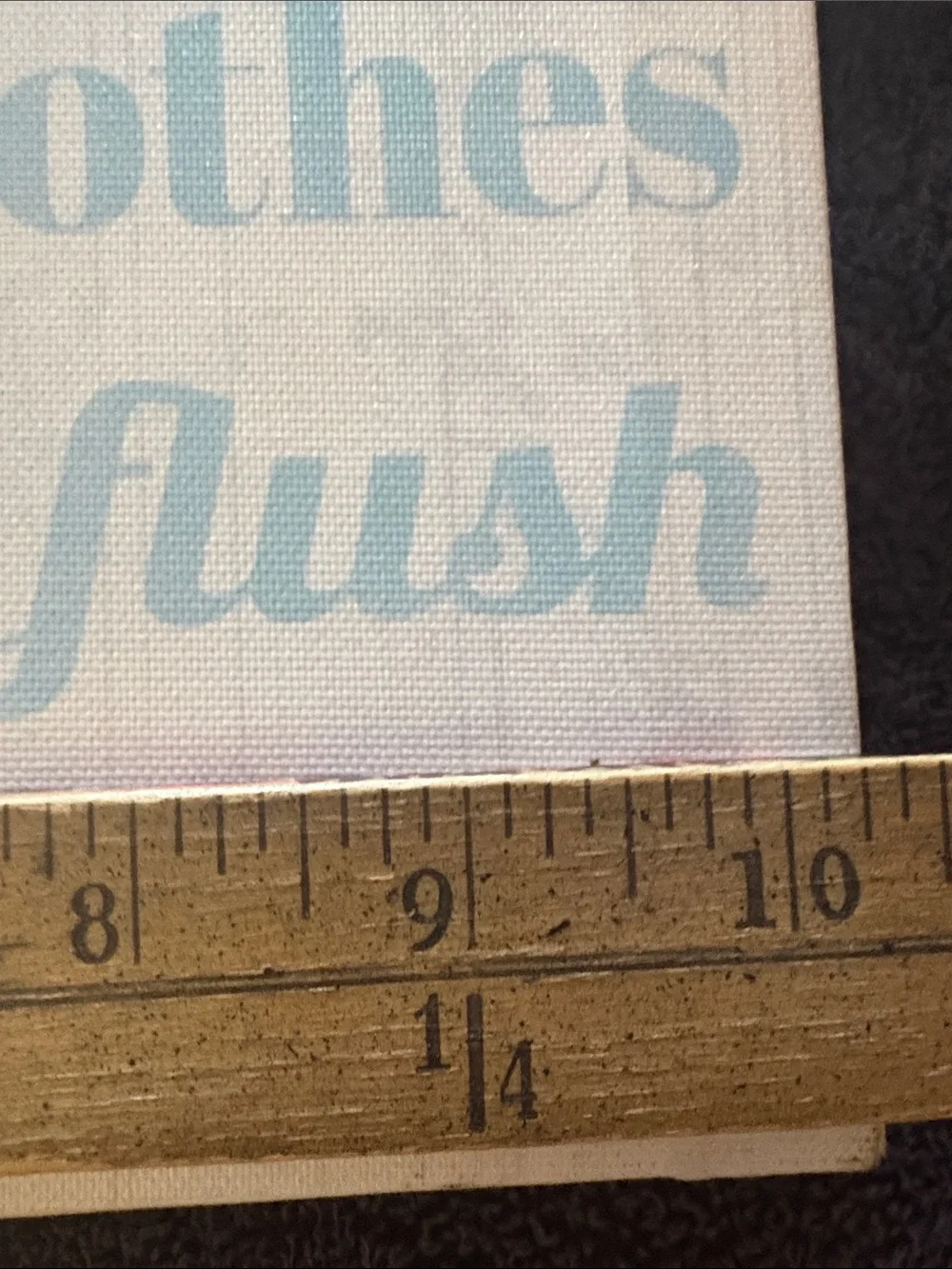 Kohl's Light Blue 'Bathroom Rules' Wall Sign